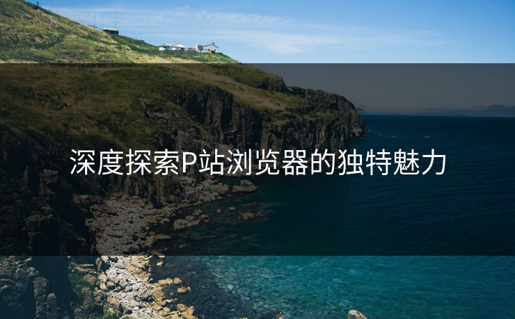 深度探索P站浏览器的独特魅力-第1张图片-p站网页版影视网 - p站内容页 深度探索P站浏览器的独特魅力-第1张图片-p站网页版影视网 - p站内容页